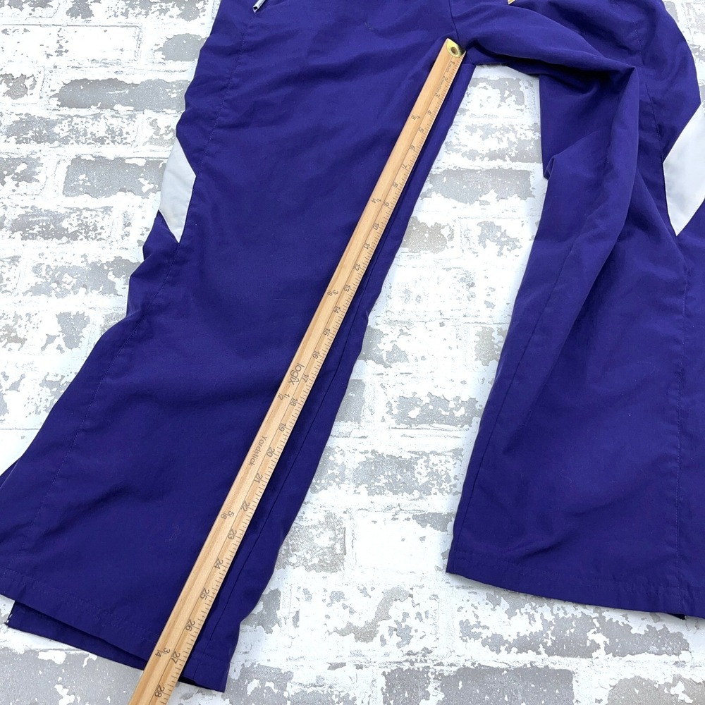 LSU Tigers Pants Women Medium Purple Windbreaker Track Suit Warm Ups Ladies * - Picture 9 of 14